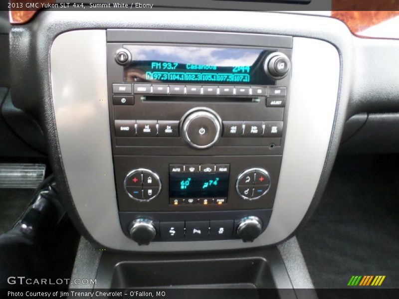 Summit White / Ebony 2013 GMC Yukon SLT 4x4