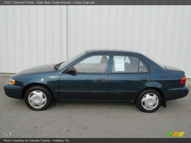  2002 Prizm  Dark Blue-Green Metallic