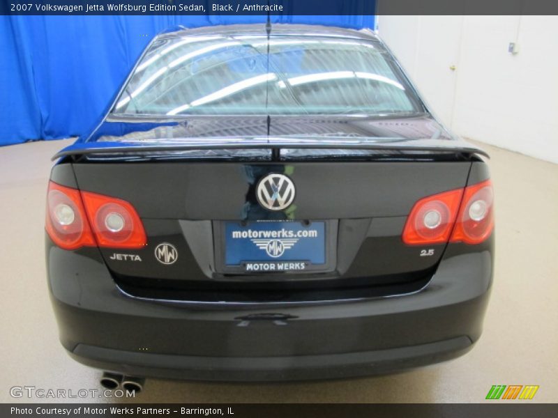 Black / Anthracite 2007 Volkswagen Jetta Wolfsburg Edition Sedan