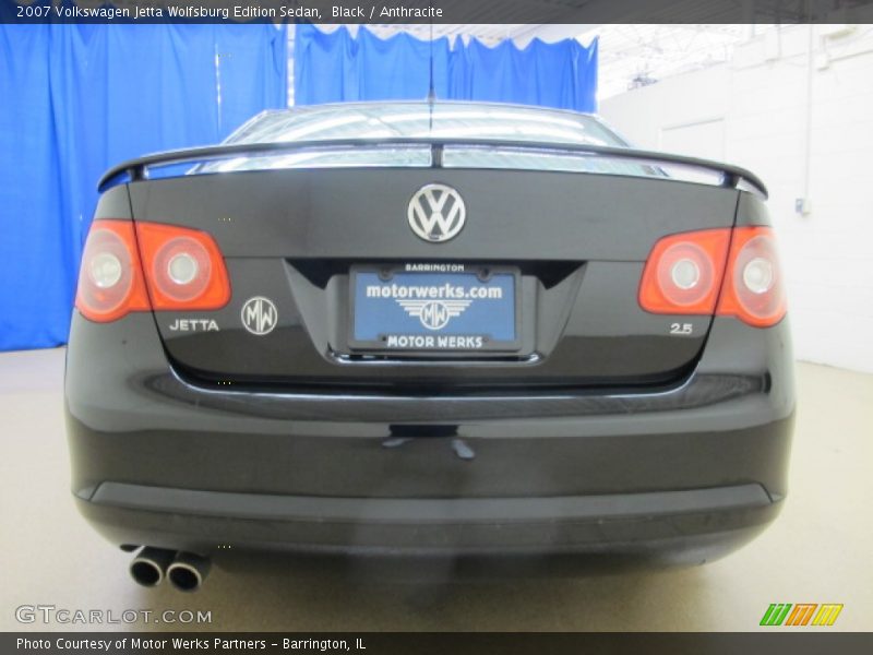 Black / Anthracite 2007 Volkswagen Jetta Wolfsburg Edition Sedan