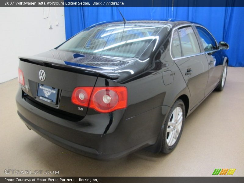 Black / Anthracite 2007 Volkswagen Jetta Wolfsburg Edition Sedan