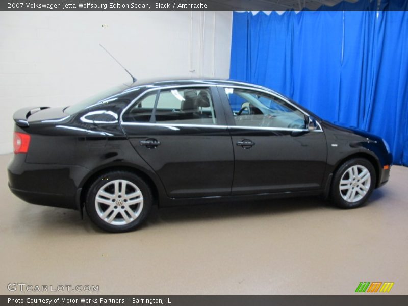 Black / Anthracite 2007 Volkswagen Jetta Wolfsburg Edition Sedan