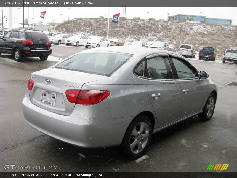 Quicksilver / Gray 2007 Hyundai Elantra SE Sedan