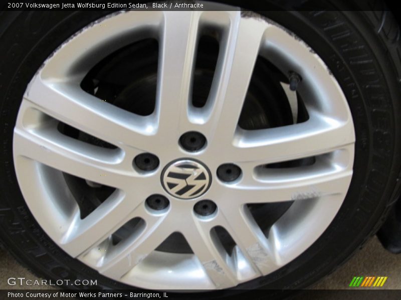 Black / Anthracite 2007 Volkswagen Jetta Wolfsburg Edition Sedan
