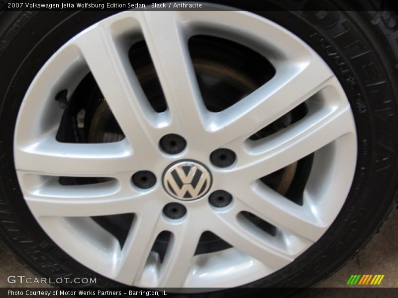 Black / Anthracite 2007 Volkswagen Jetta Wolfsburg Edition Sedan