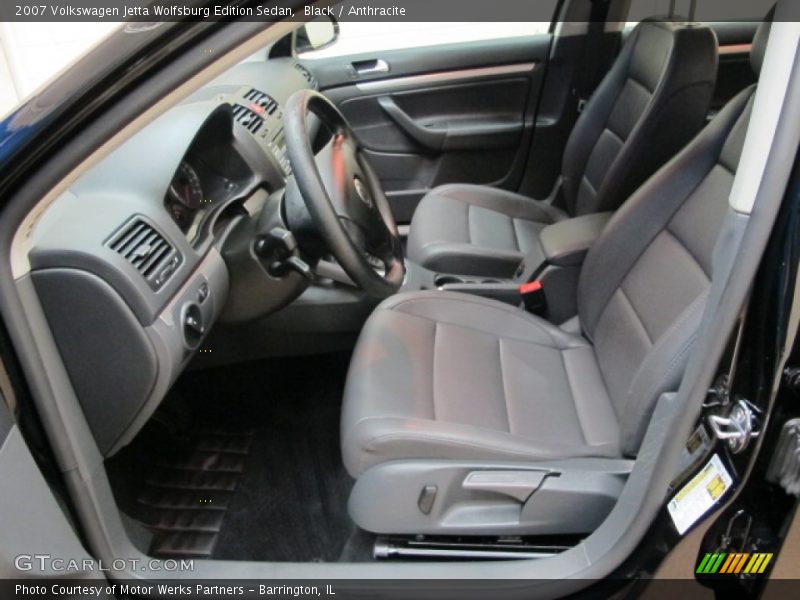 Black / Anthracite 2007 Volkswagen Jetta Wolfsburg Edition Sedan