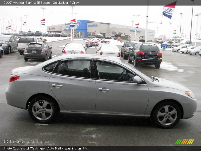 Quicksilver / Gray 2007 Hyundai Elantra SE Sedan