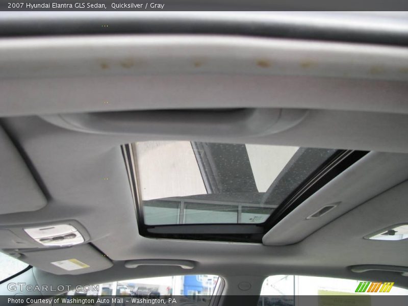 Quicksilver / Gray 2007 Hyundai Elantra GLS Sedan