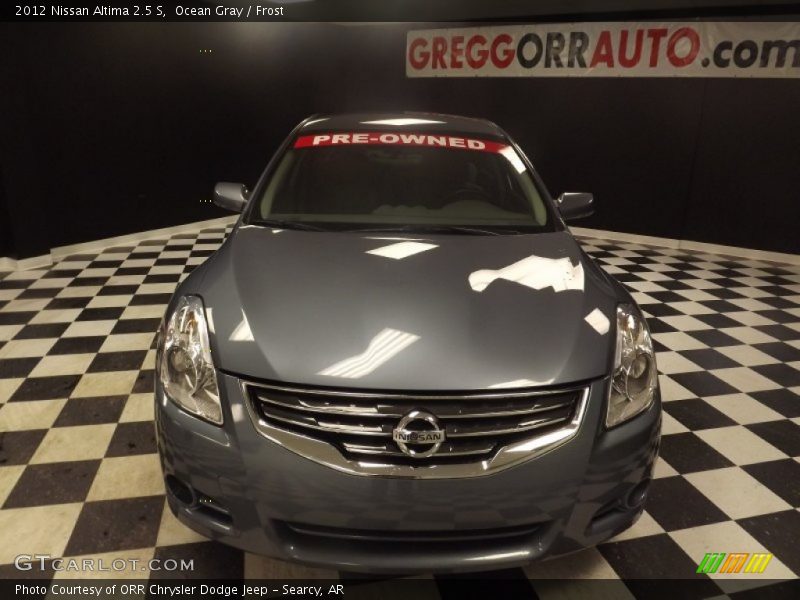 Ocean Gray / Frost 2012 Nissan Altima 2.5 S