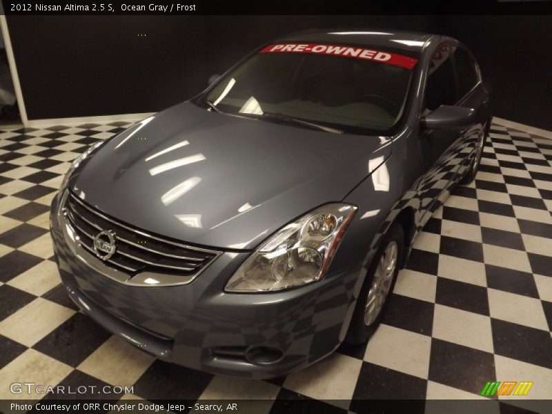 Ocean Gray / Frost 2012 Nissan Altima 2.5 S