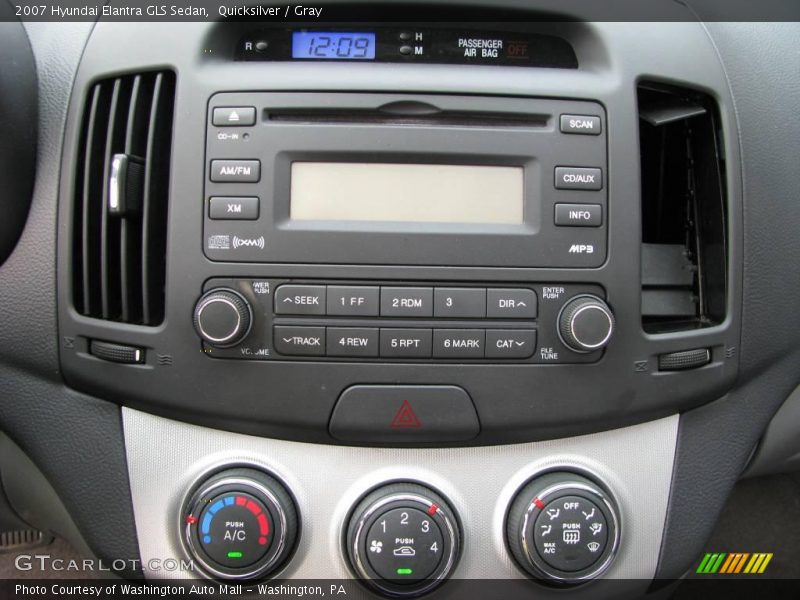 Quicksilver / Gray 2007 Hyundai Elantra GLS Sedan