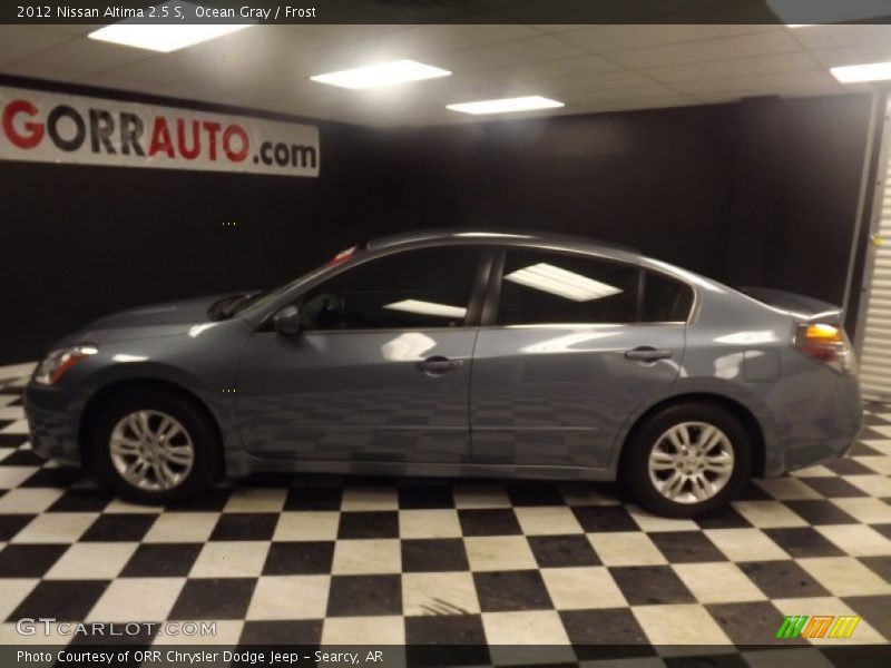 Ocean Gray / Frost 2012 Nissan Altima 2.5 S