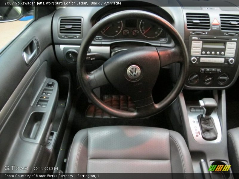 Black / Anthracite 2007 Volkswagen Jetta Wolfsburg Edition Sedan