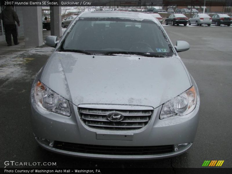 Quicksilver / Gray 2007 Hyundai Elantra SE Sedan