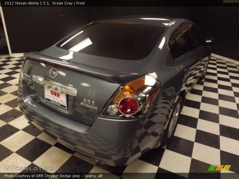 Ocean Gray / Frost 2012 Nissan Altima 2.5 S