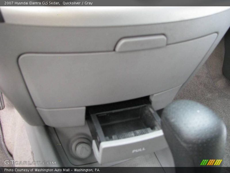 Quicksilver / Gray 2007 Hyundai Elantra GLS Sedan