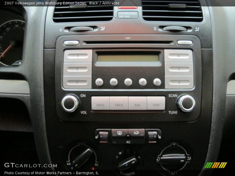 Black / Anthracite 2007 Volkswagen Jetta Wolfsburg Edition Sedan