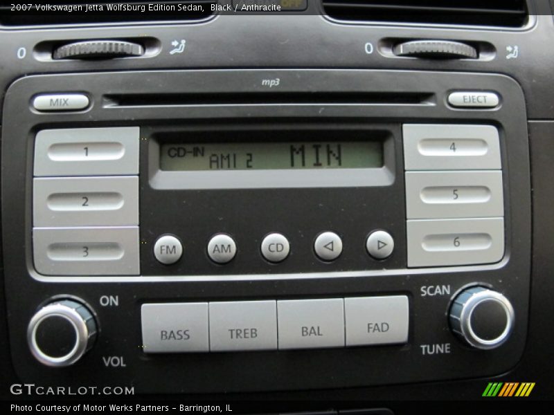 Black / Anthracite 2007 Volkswagen Jetta Wolfsburg Edition Sedan
