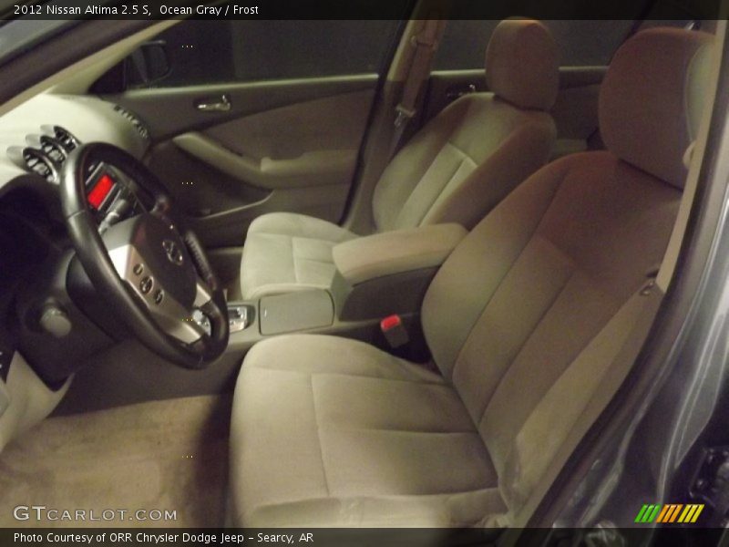 Ocean Gray / Frost 2012 Nissan Altima 2.5 S