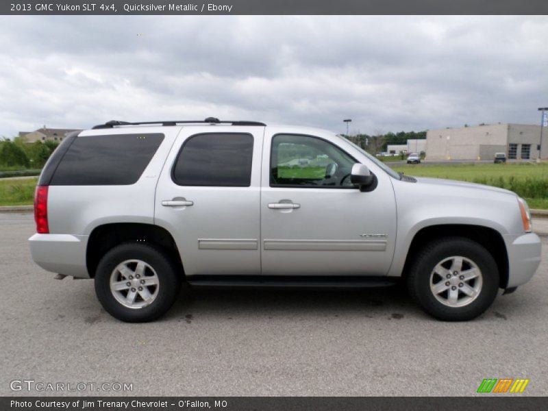 Quicksilver Metallic / Ebony 2013 GMC Yukon SLT 4x4