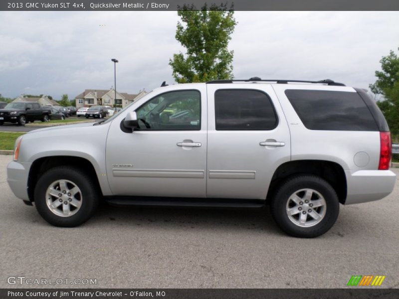 Quicksilver Metallic / Ebony 2013 GMC Yukon SLT 4x4