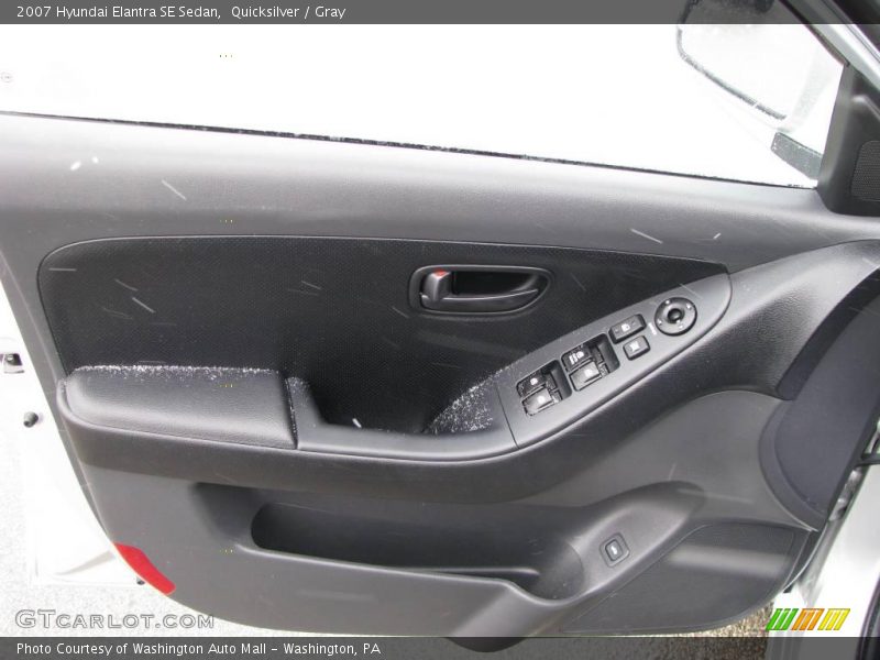 Quicksilver / Gray 2007 Hyundai Elantra SE Sedan