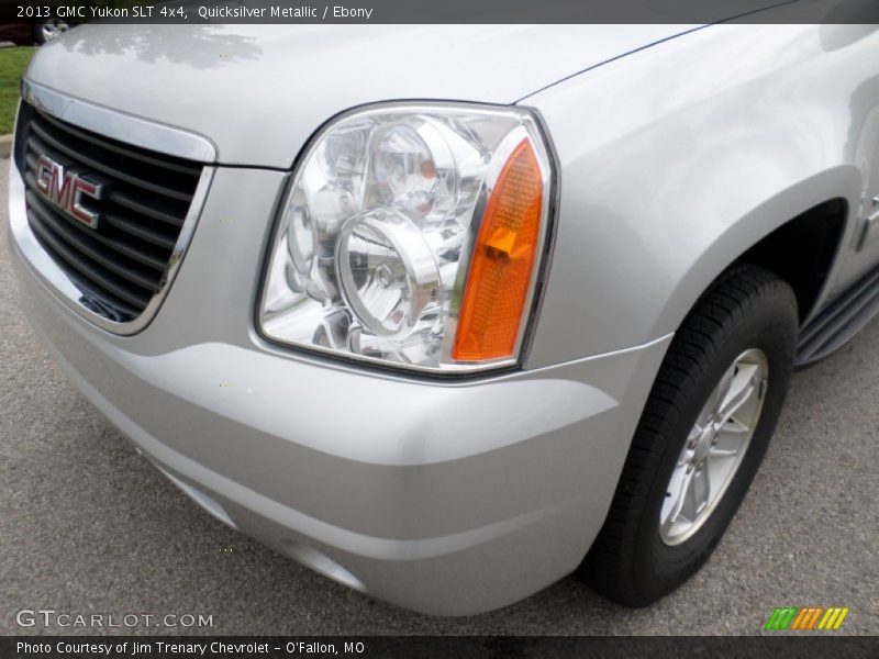 Quicksilver Metallic / Ebony 2013 GMC Yukon SLT 4x4