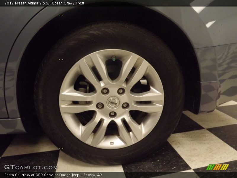 Ocean Gray / Frost 2012 Nissan Altima 2.5 S