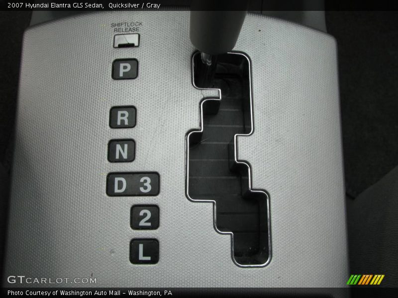 Quicksilver / Gray 2007 Hyundai Elantra GLS Sedan