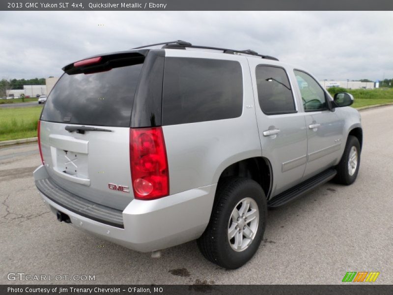 Quicksilver Metallic / Ebony 2013 GMC Yukon SLT 4x4