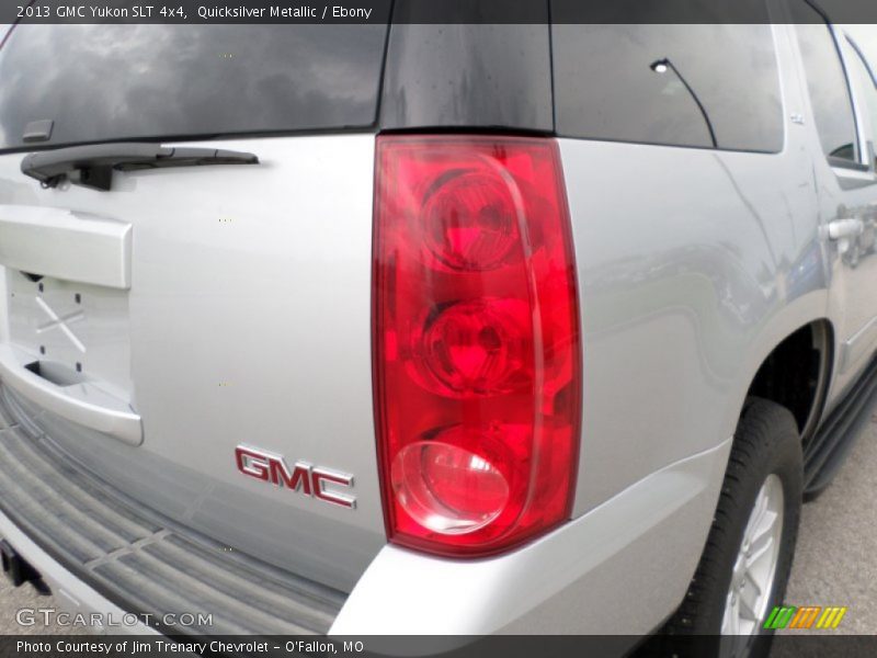 Quicksilver Metallic / Ebony 2013 GMC Yukon SLT 4x4