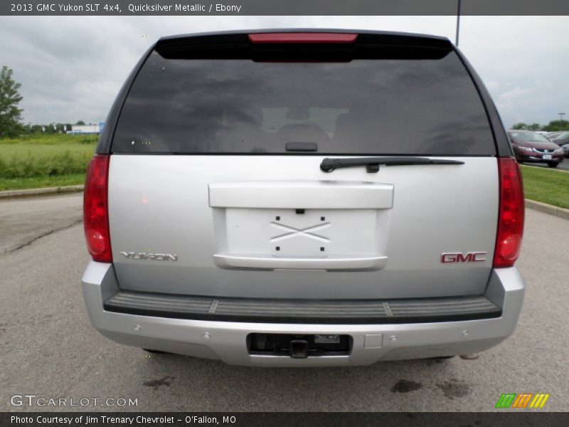 Quicksilver Metallic / Ebony 2013 GMC Yukon SLT 4x4