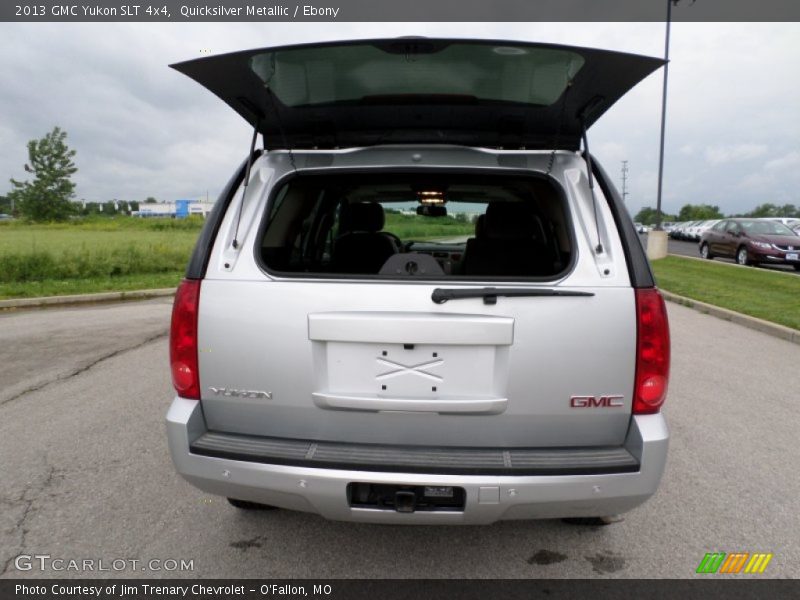 Quicksilver Metallic / Ebony 2013 GMC Yukon SLT 4x4