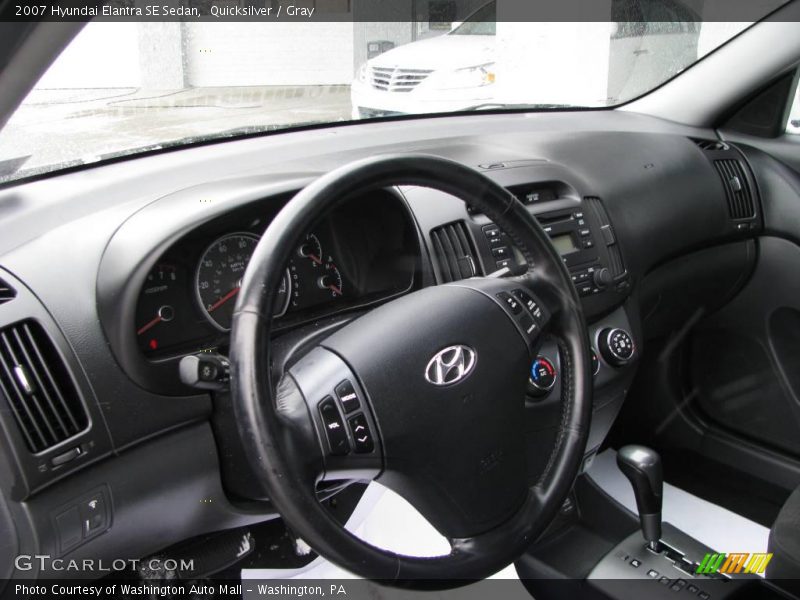 Quicksilver / Gray 2007 Hyundai Elantra SE Sedan