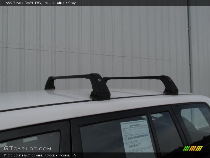 Natural White / Gray 1999 Toyota RAV4 4WD