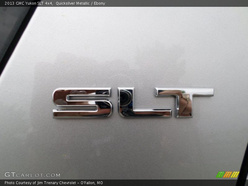 Quicksilver Metallic / Ebony 2013 GMC Yukon SLT 4x4