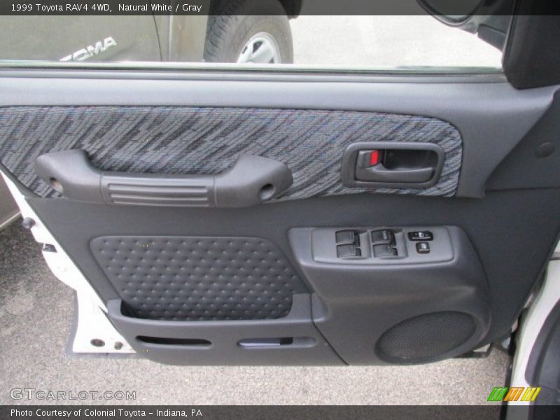 Natural White / Gray 1999 Toyota RAV4 4WD