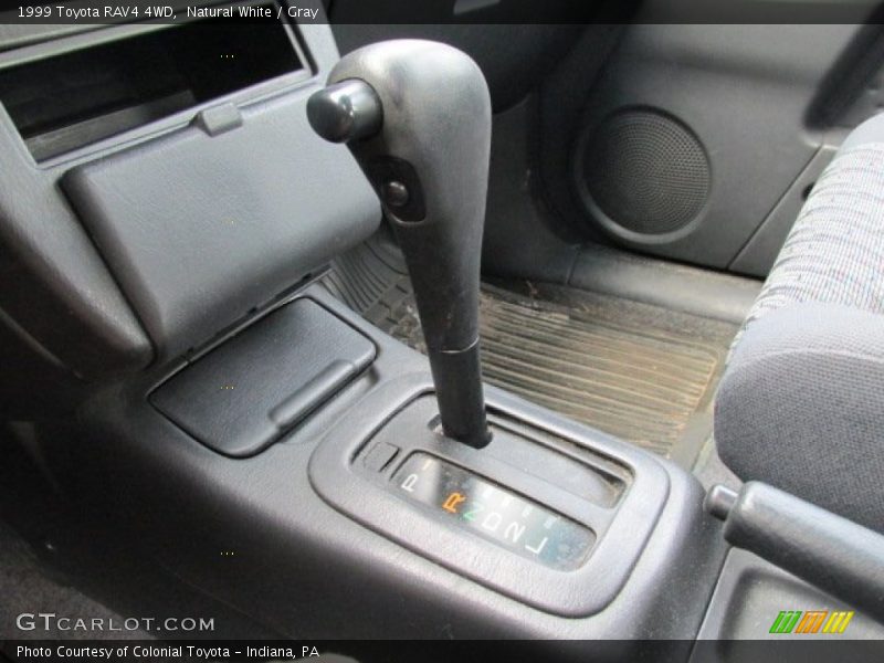 Natural White / Gray 1999 Toyota RAV4 4WD