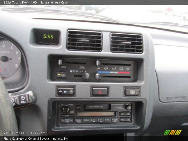 Natural White / Gray 1999 Toyota RAV4 4WD