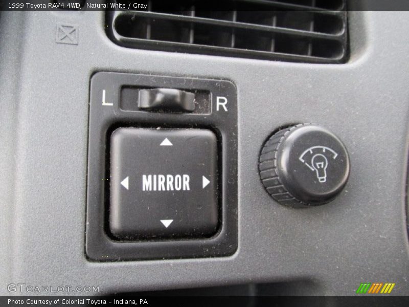 Natural White / Gray 1999 Toyota RAV4 4WD