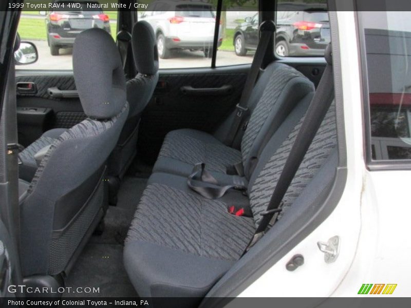 Natural White / Gray 1999 Toyota RAV4 4WD
