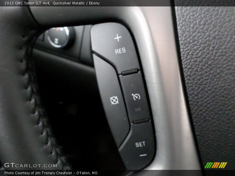 Quicksilver Metallic / Ebony 2013 GMC Yukon SLT 4x4