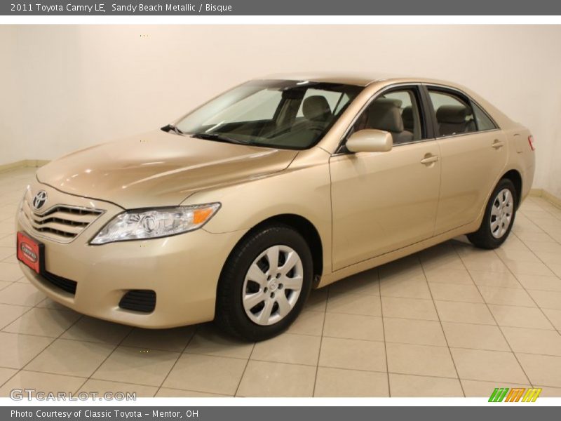 Sandy Beach Metallic / Bisque 2011 Toyota Camry LE