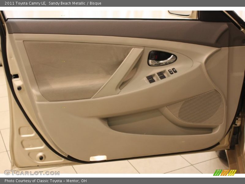 Sandy Beach Metallic / Bisque 2011 Toyota Camry LE