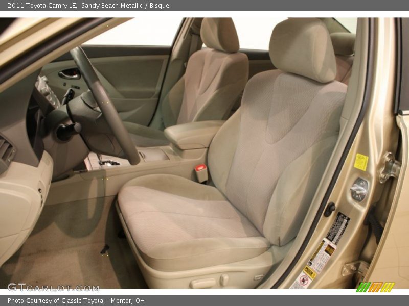 Sandy Beach Metallic / Bisque 2011 Toyota Camry LE