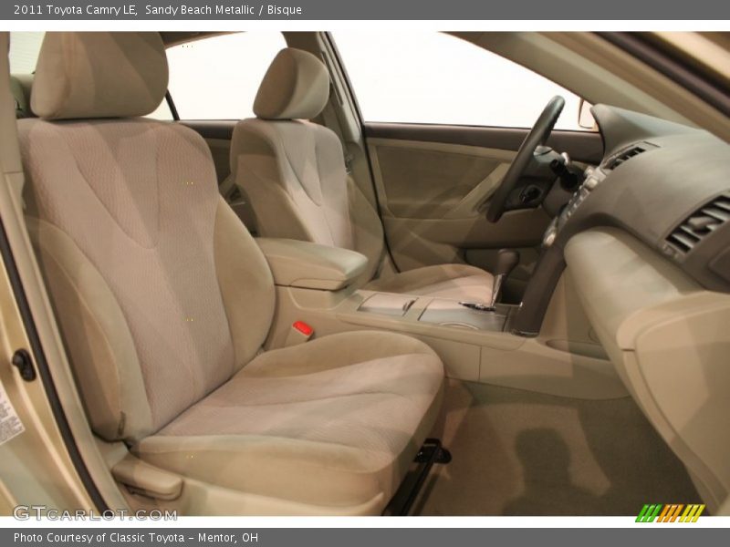 Sandy Beach Metallic / Bisque 2011 Toyota Camry LE