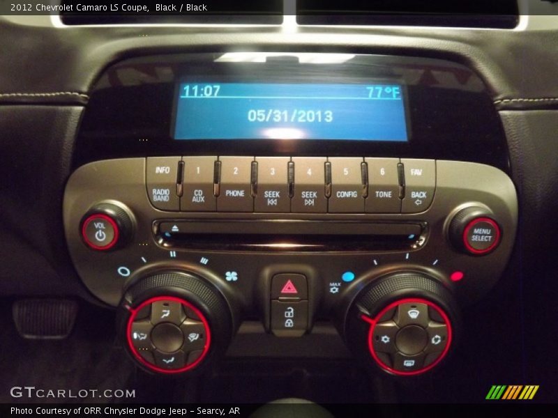 Black / Black 2012 Chevrolet Camaro LS Coupe