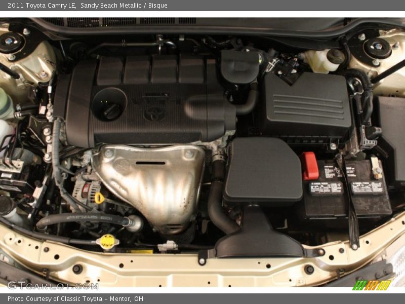Sandy Beach Metallic / Bisque 2011 Toyota Camry LE