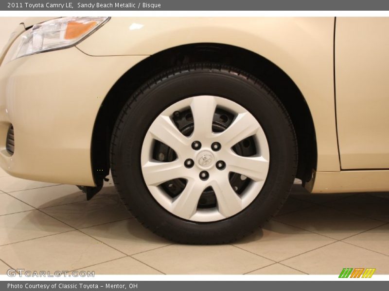 Sandy Beach Metallic / Bisque 2011 Toyota Camry LE