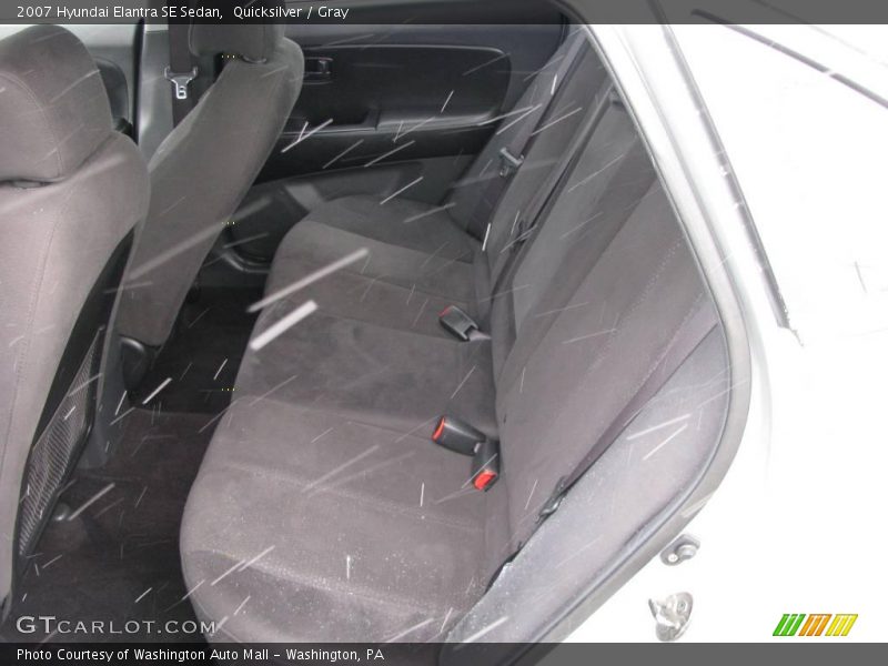 Quicksilver / Gray 2007 Hyundai Elantra SE Sedan